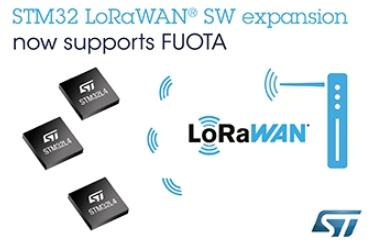 ST意法半導體增加了對STM32Cube生態(tài)系統(tǒng)中LoRaWAN?固件無線更新的支持