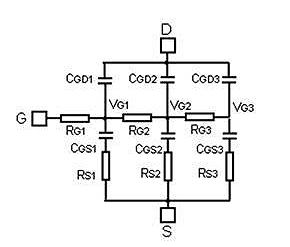 MOS場(chǎng)效應(yīng)管內(nèi)部晶胞等效模型-竟業(yè)電子